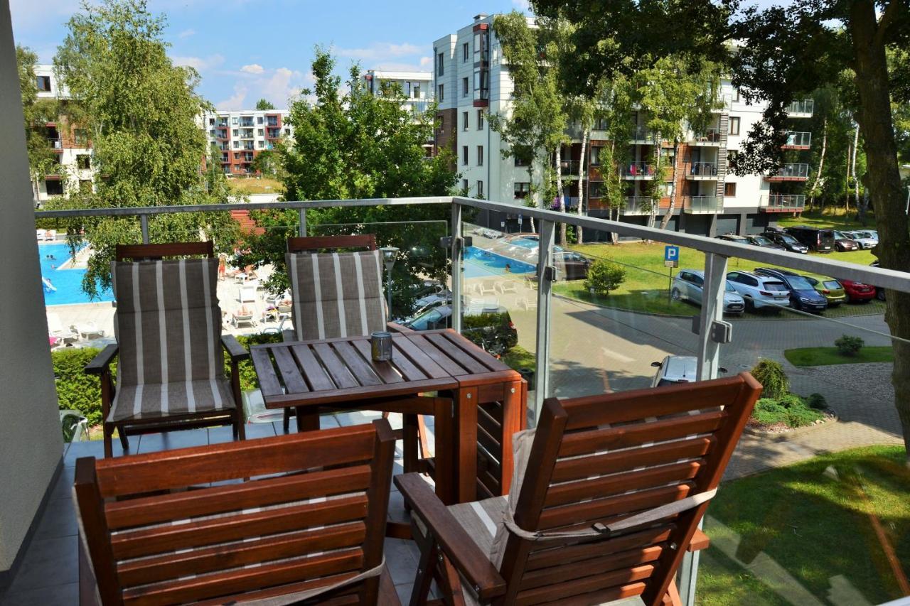 Apartament Polanki Z Basenem Blisko Plazy Daire Kolobrzeg Dış mekan fotoğraf