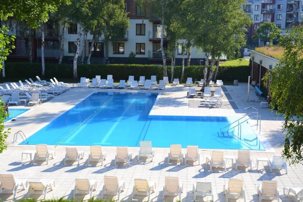 Apartament Polanki Z Basenem Blisko Plazy Daire Kolobrzeg Dış mekan fotoğraf